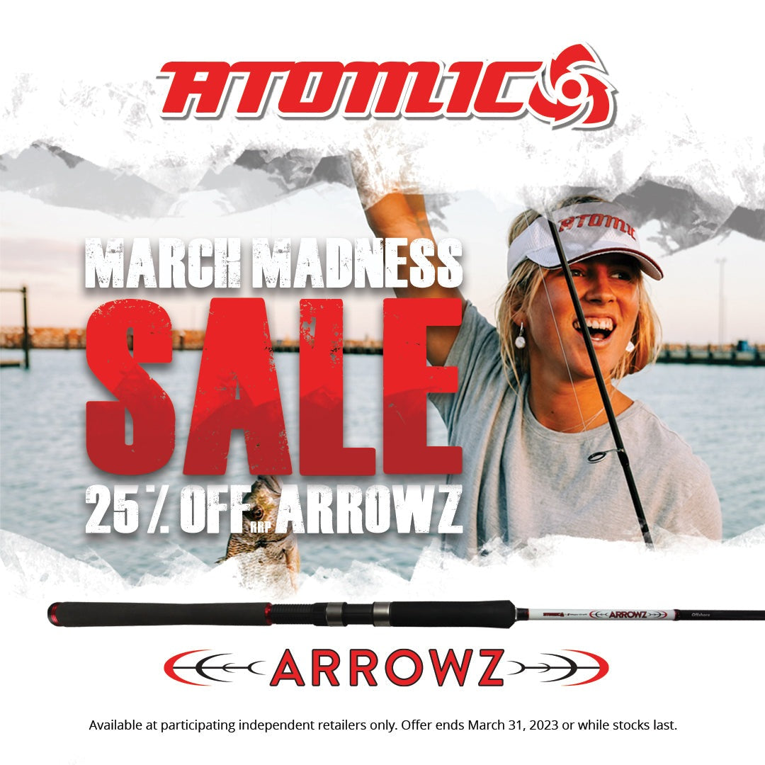 Atomic Arrowz Offshore 7' 1pc 25lb Spin Rod