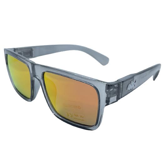 INSALT Recycled Eyewear Eziview Polarised UV Sunglasses - Orange Lens