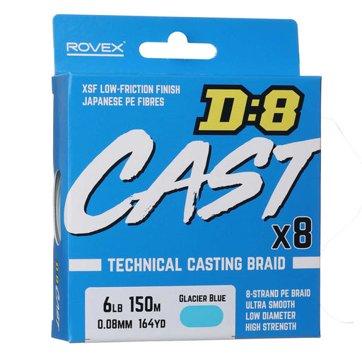 Roved D:8 Cast Braided Fishing Line