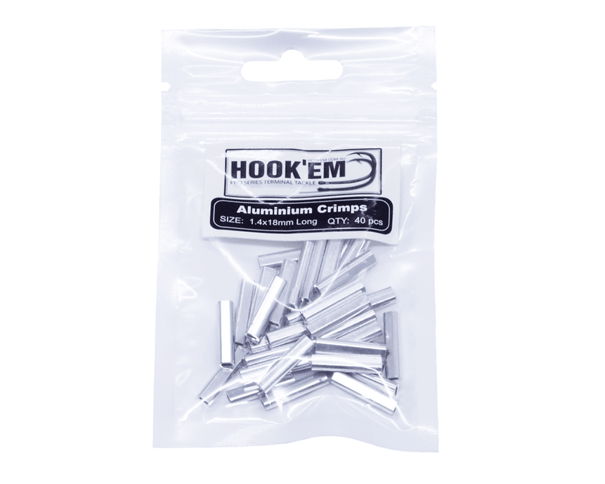 Hook'Em Fishing Aluminium Crimps