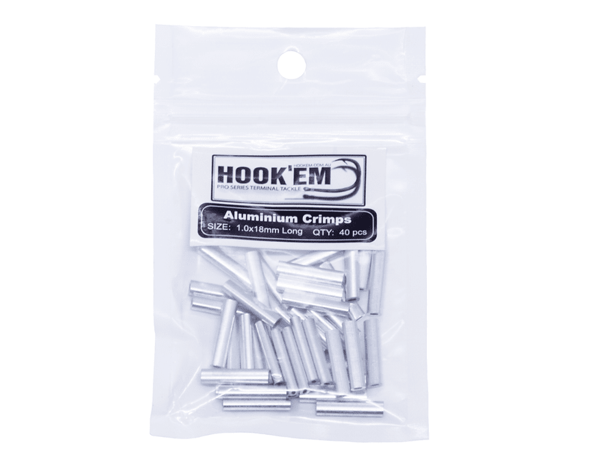 Hook'Em Fishing Aluminium Crimps