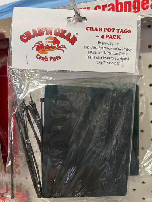 Crab'n Gear Crab Pot Tags 4 pack