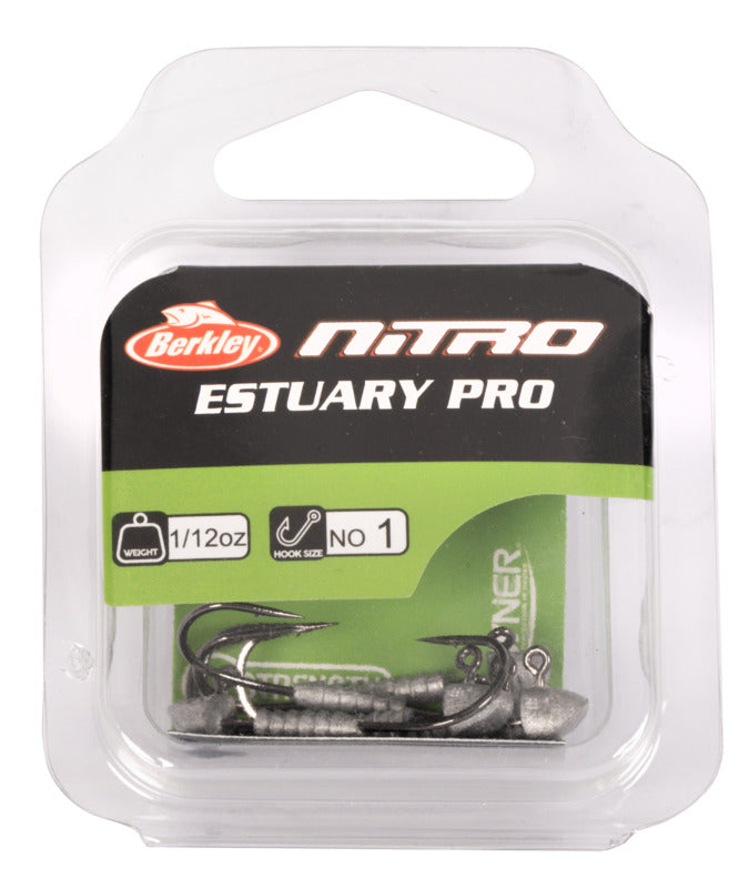 Berkley Nitro Estuary Pro Jig Heads - New 2023 Packaging