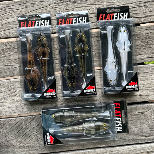 MMD FlatFish 140mm Soft Plastic Flathead Lure