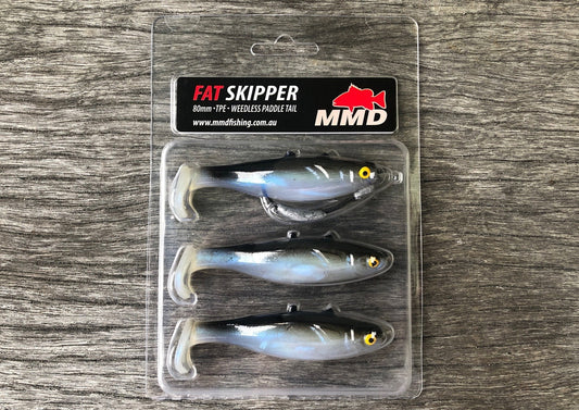 MMD Fat Skipper 80mm Paddle Tail Soft Plastic Lure