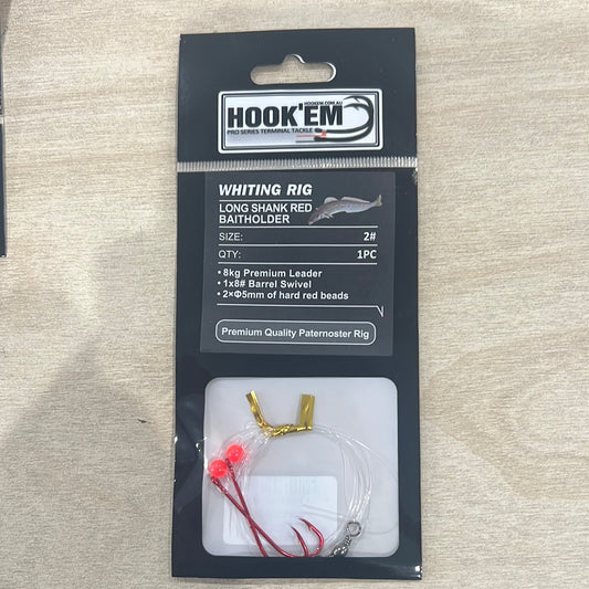 Hook'Em Fishing Pre Rigged Hooks - Whiting