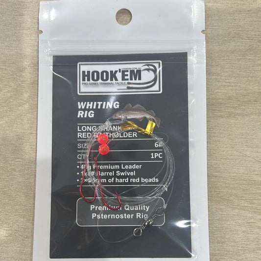 Hook'Em Fishing Pre Rigged Hooks - Whiting