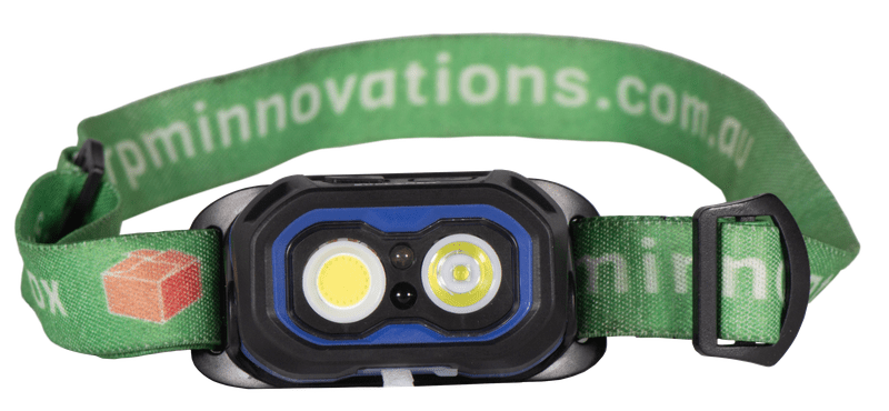 Dogbox XL Duet Rechargeable Head Lamp & Sensor Switch