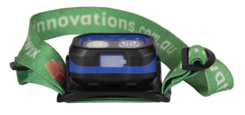 Dogbox XL Duet Rechargeable Head Lamp & Sensor Switch