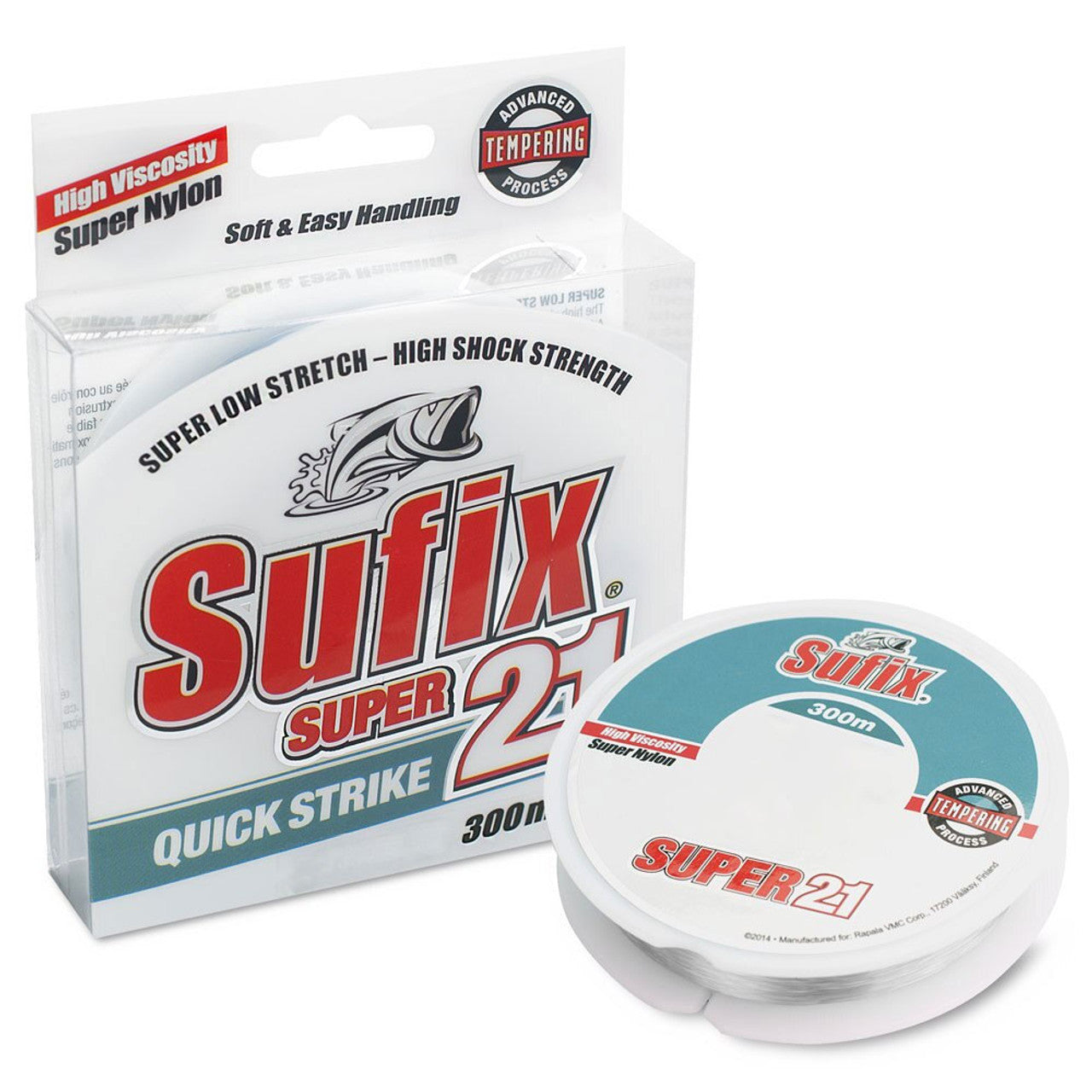 Sufix Super 21 Low Stretch Monofilament Fishing Line