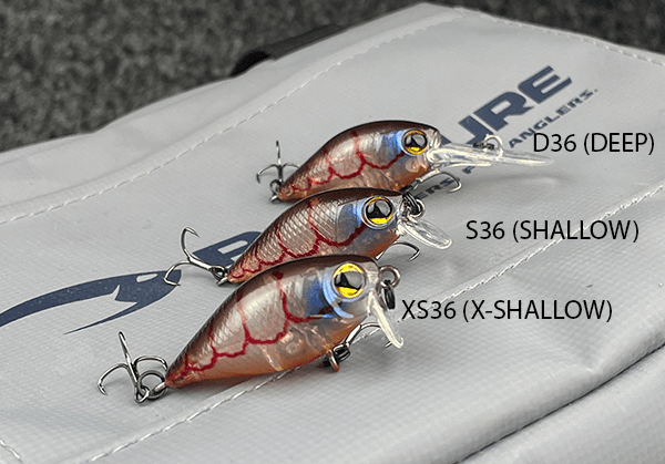 Pro Lure XS36 X-Shallow Crank Fishing Lure