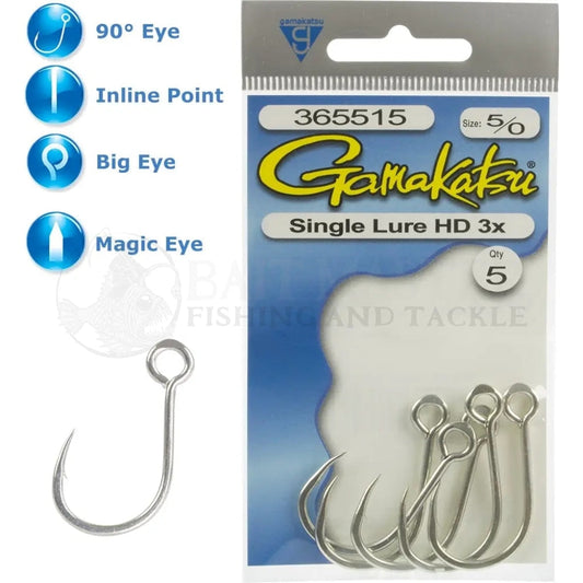 Gamakatsu Single Lure HD Fishing Hooks