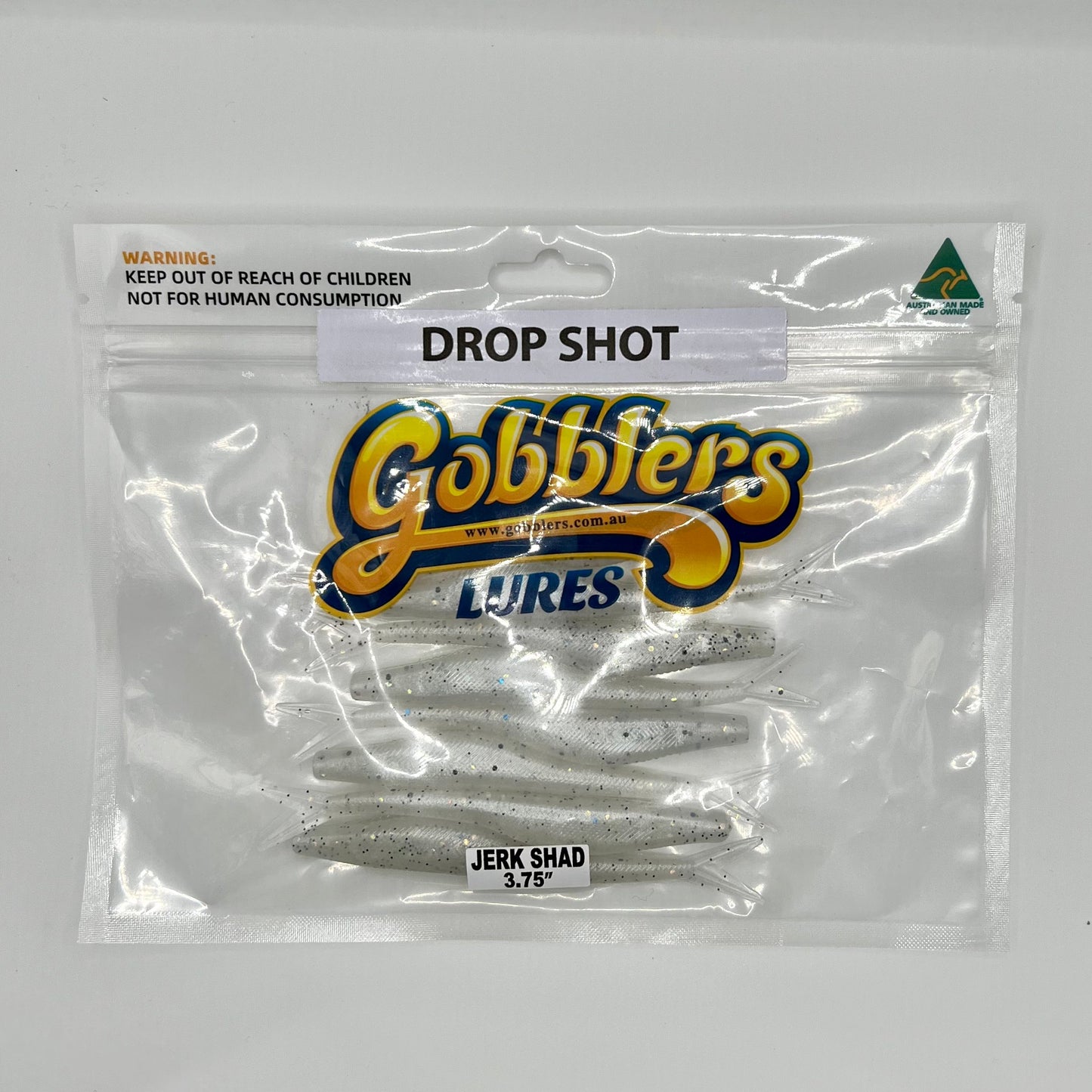 Gobblers Lures Jerk Shad 3.75" Soft Plastic Lures