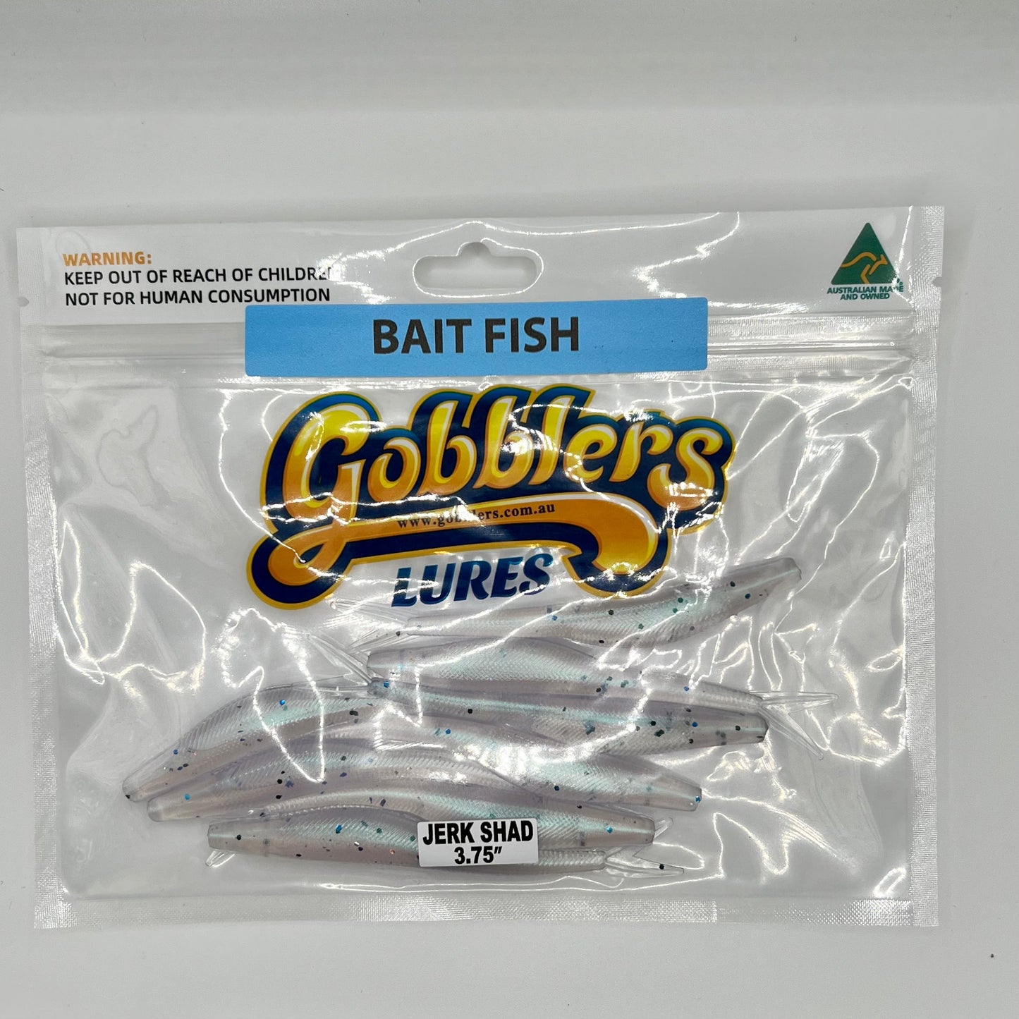 Gobblers Lures Jerk Shad 3.75" Soft Plastic Lures