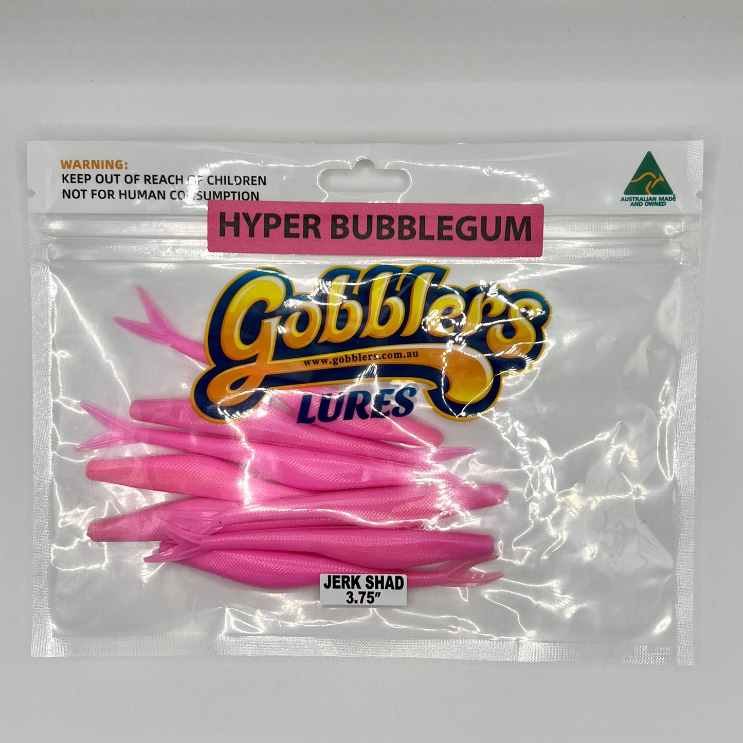 Gobblers Lures Jerk Shad 3.75" Soft Plastic Lures