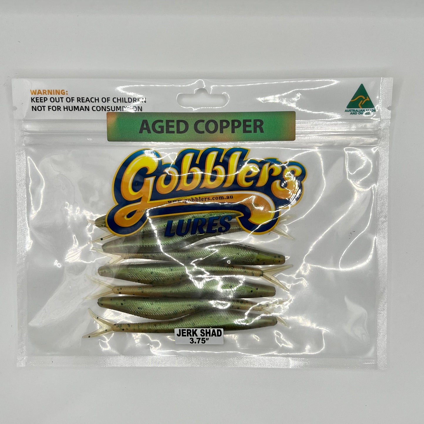 Gobblers Lures Jerk Shad 3.75" Soft Plastic Lures