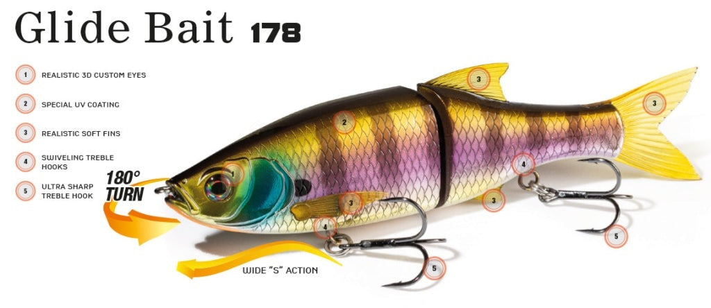 MOLIX Glide Bait 178mm Lure