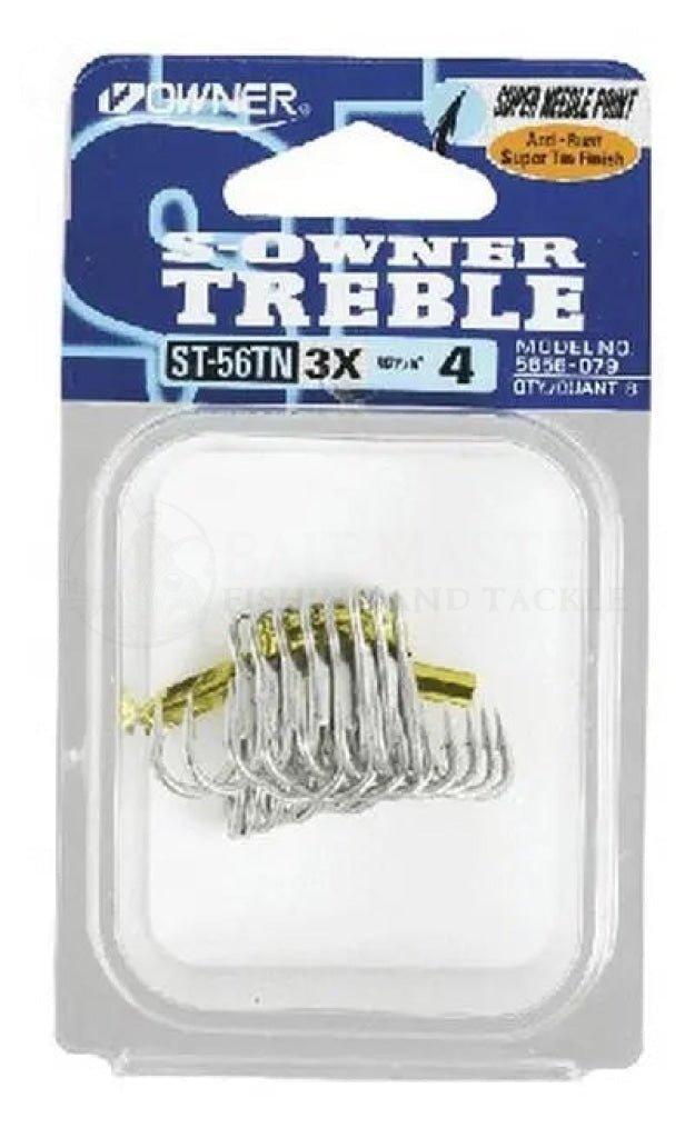 Owner ST-56TN Treble Fishing Hooks