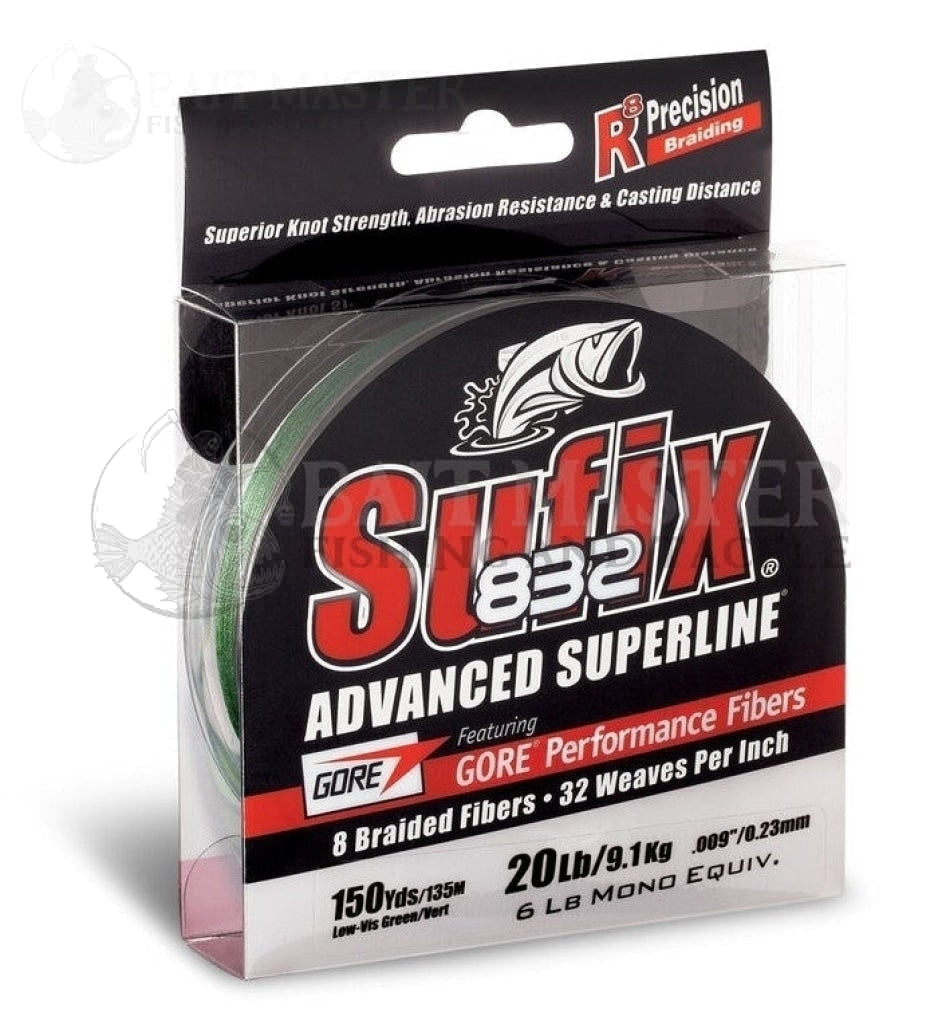 Sufix 832 Advanced Superline Braid 150 yards