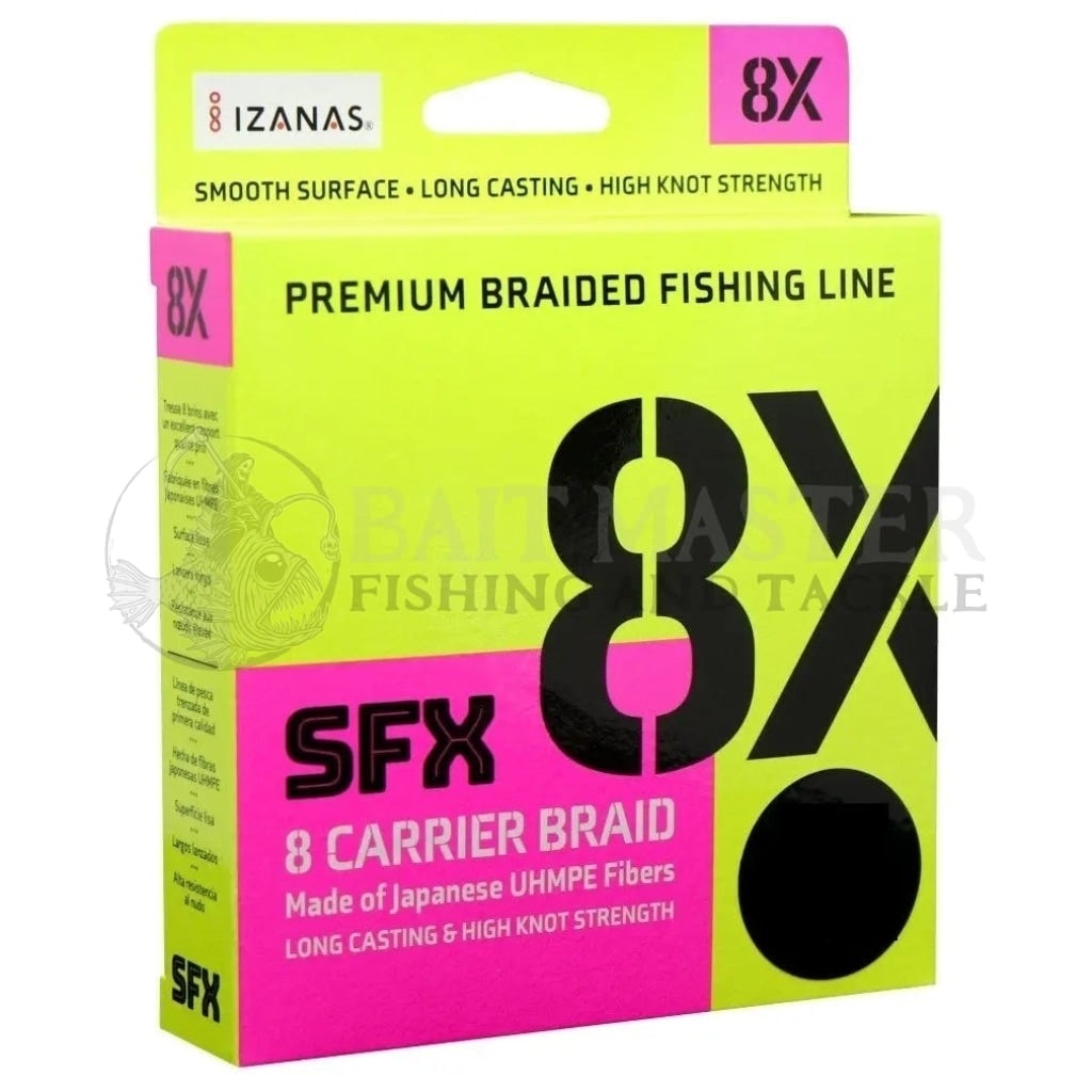 SUFIX SFX 8X BRAID LINE 150yds YELLOW - 10lb