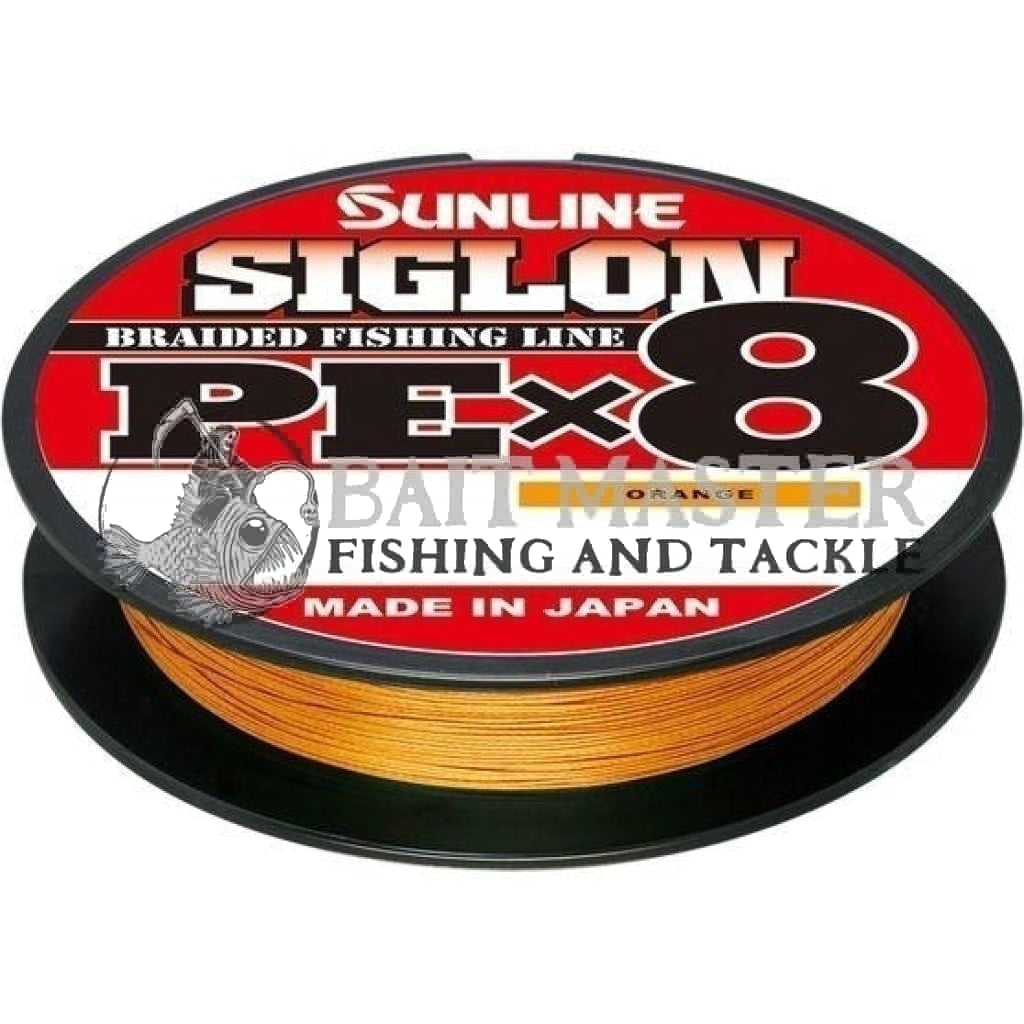 Sunline Siglon PEx8 Braided Fishing Line Orange 300m